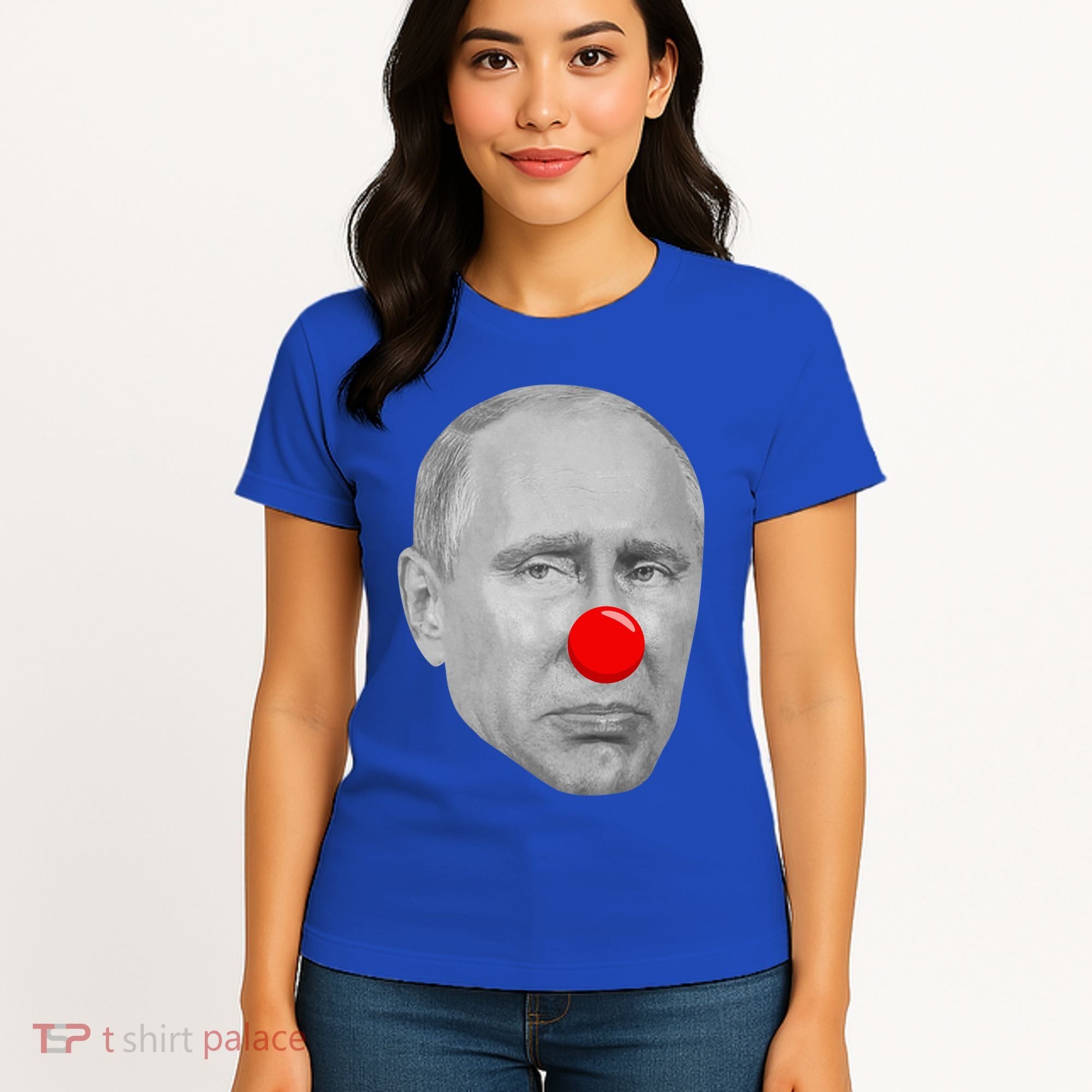 Putin Clown Funny Women's T-Shirt