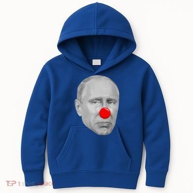 Putin Clown Funny Kids Hoodie