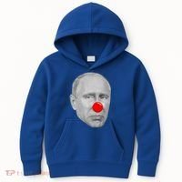 Putin Clown Funny Kids Hoodie thumb 0
