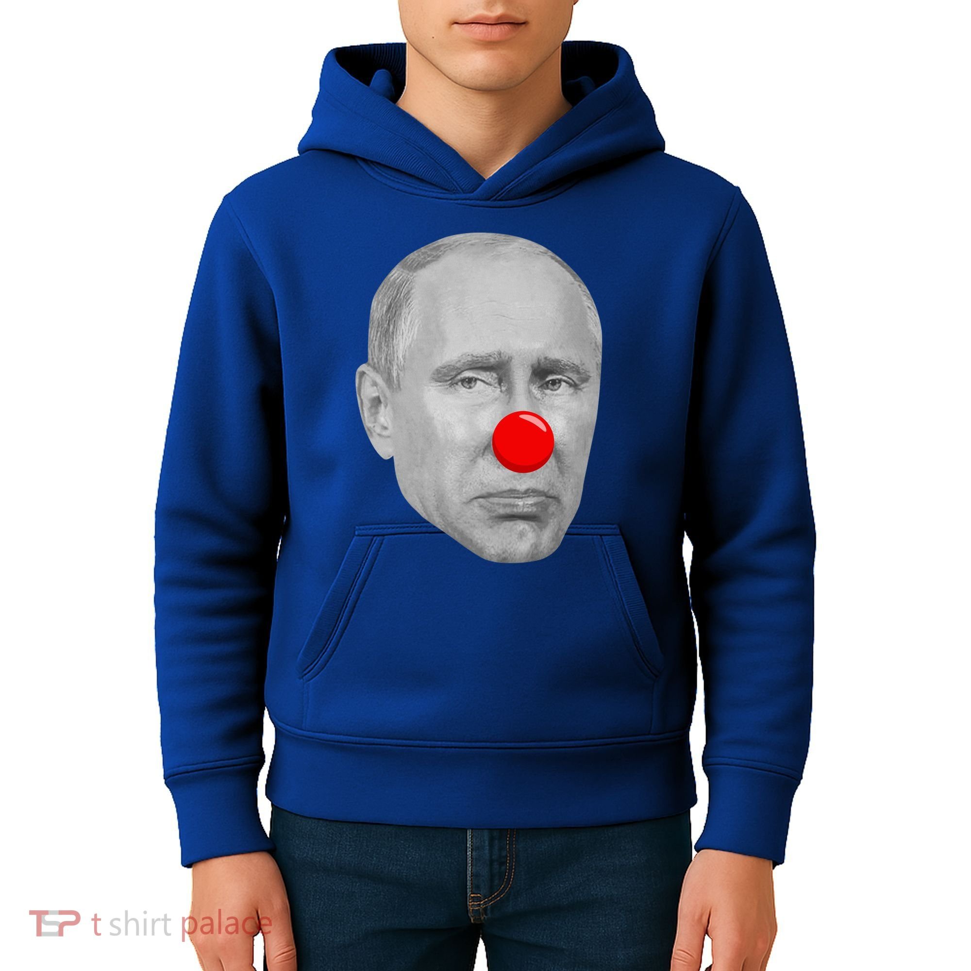 Putin Clown Funny Kids Hoodie