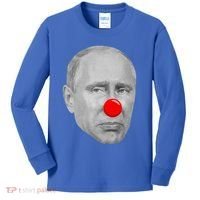 Putin Clown Funny Kids Long Sleeve Shirt thumb 0