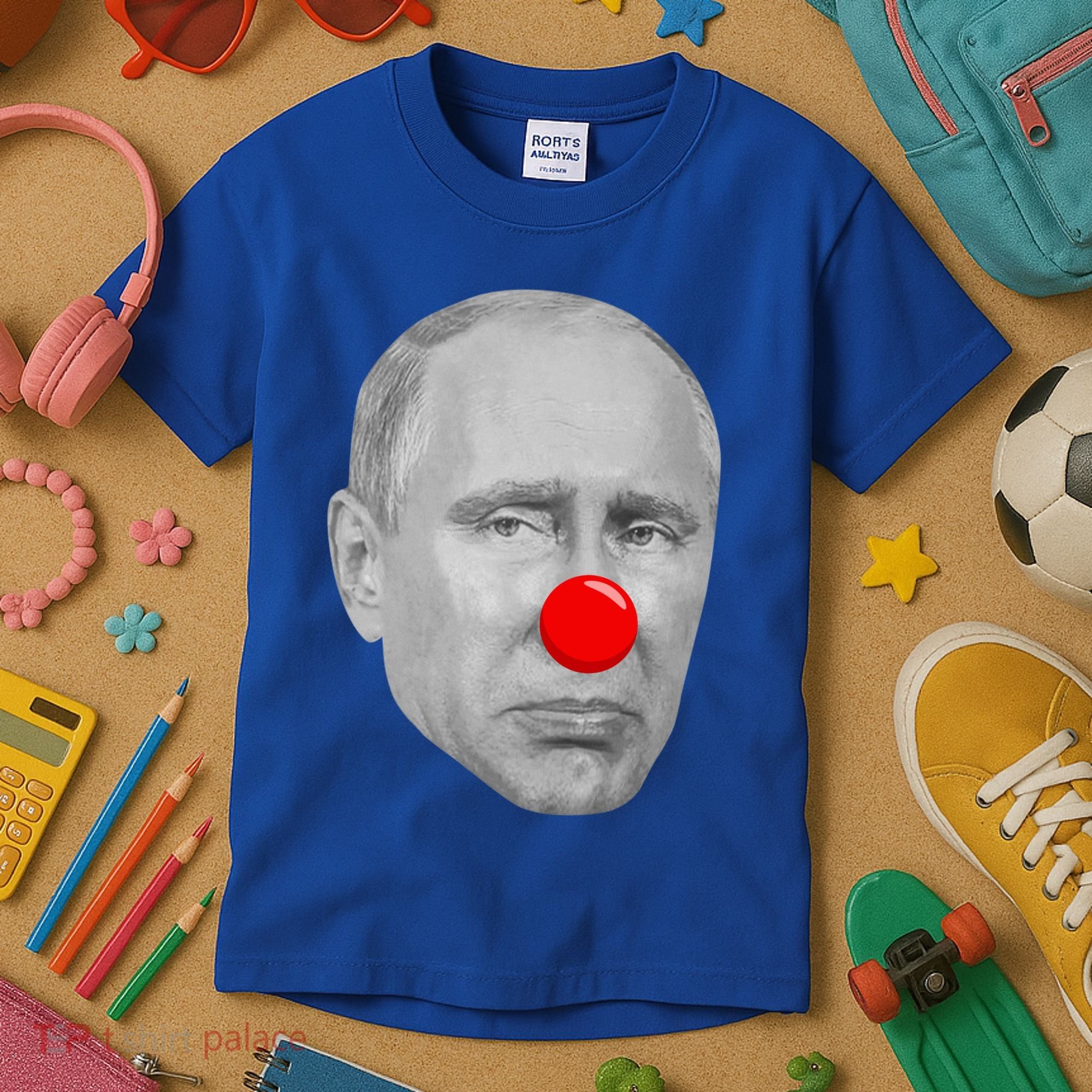 Putin Clown Funny Kids T-Shirt