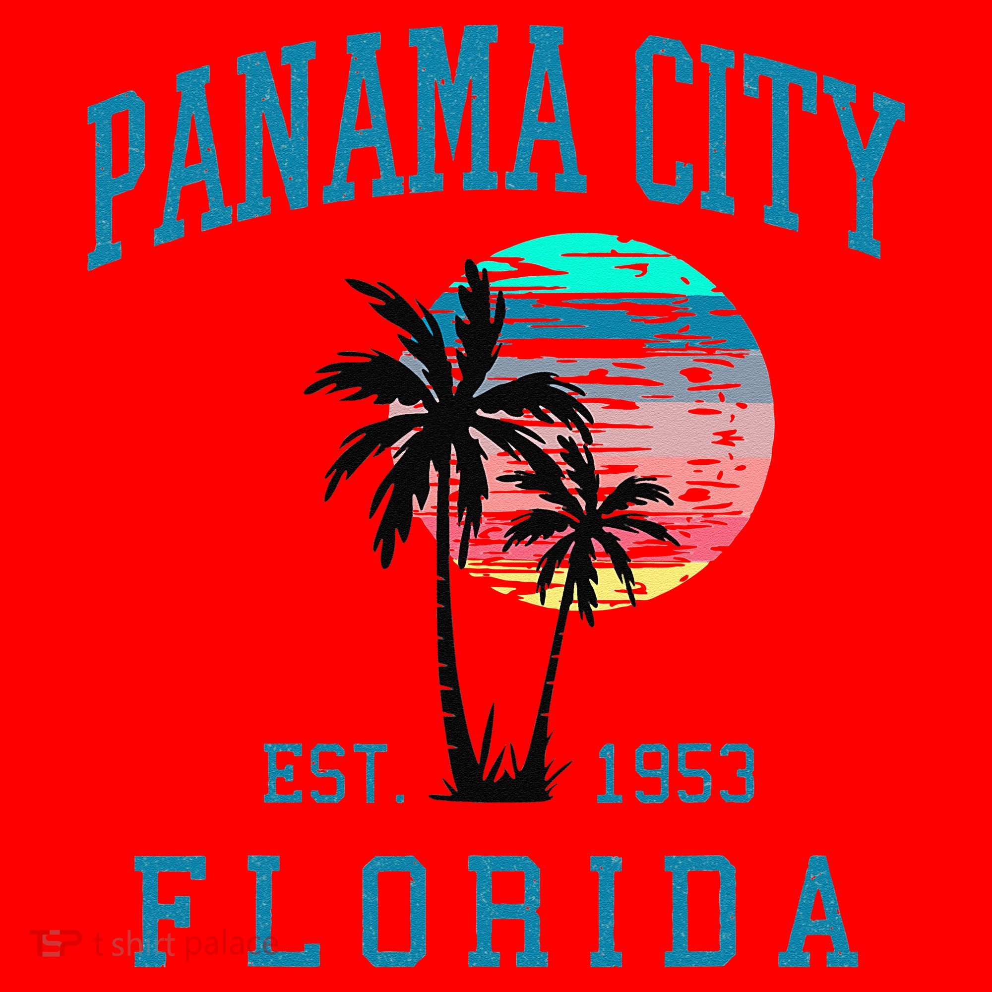 Panama City Florida Spring Vacations Beach Palm Trees Summer Santa Hat