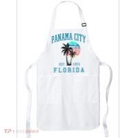 Panama City Florida Spring Vacations Beach Palm Trees Summer Apron thumb 0
