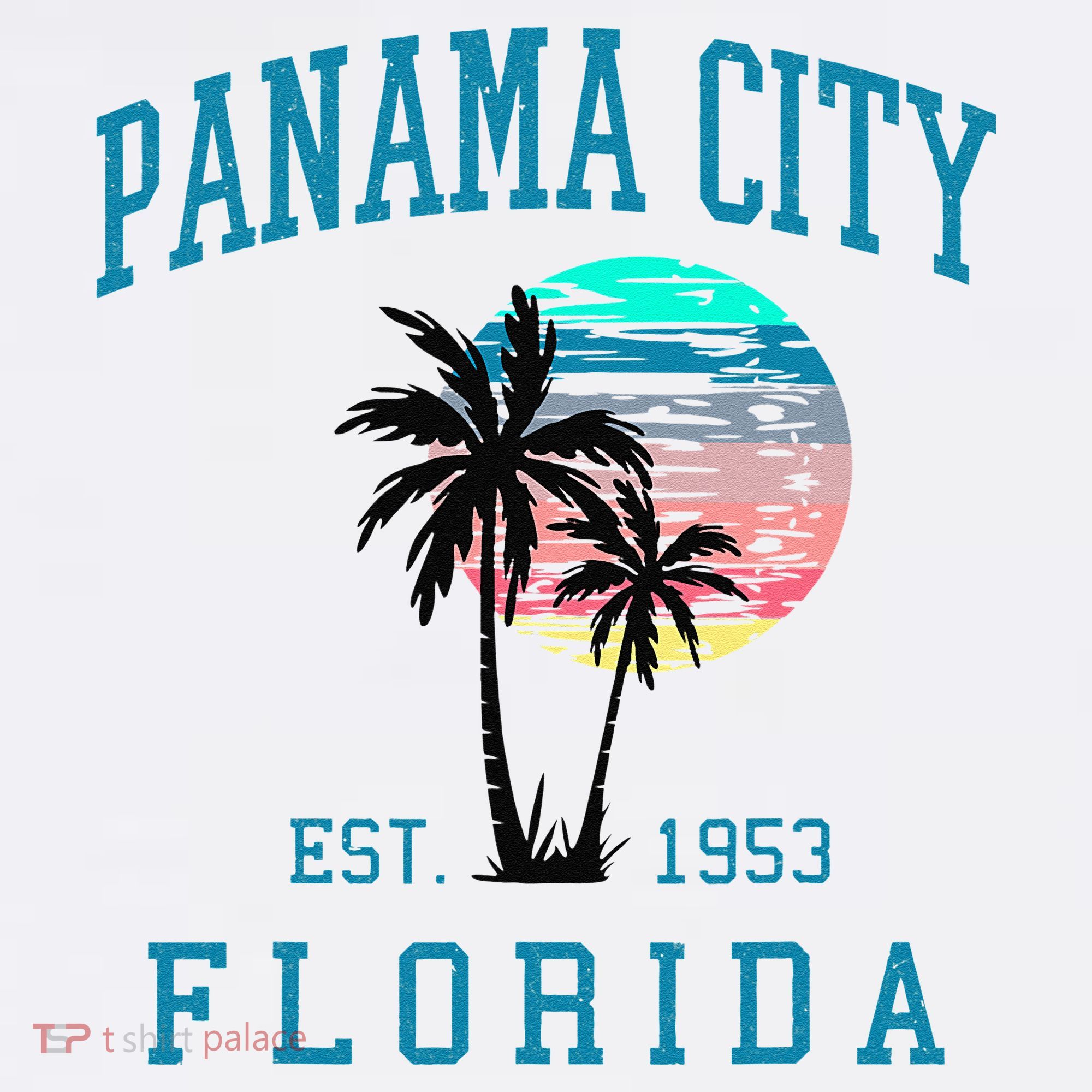 Panama City Florida Spring Vacations Beach Palm Trees Summer Apron
