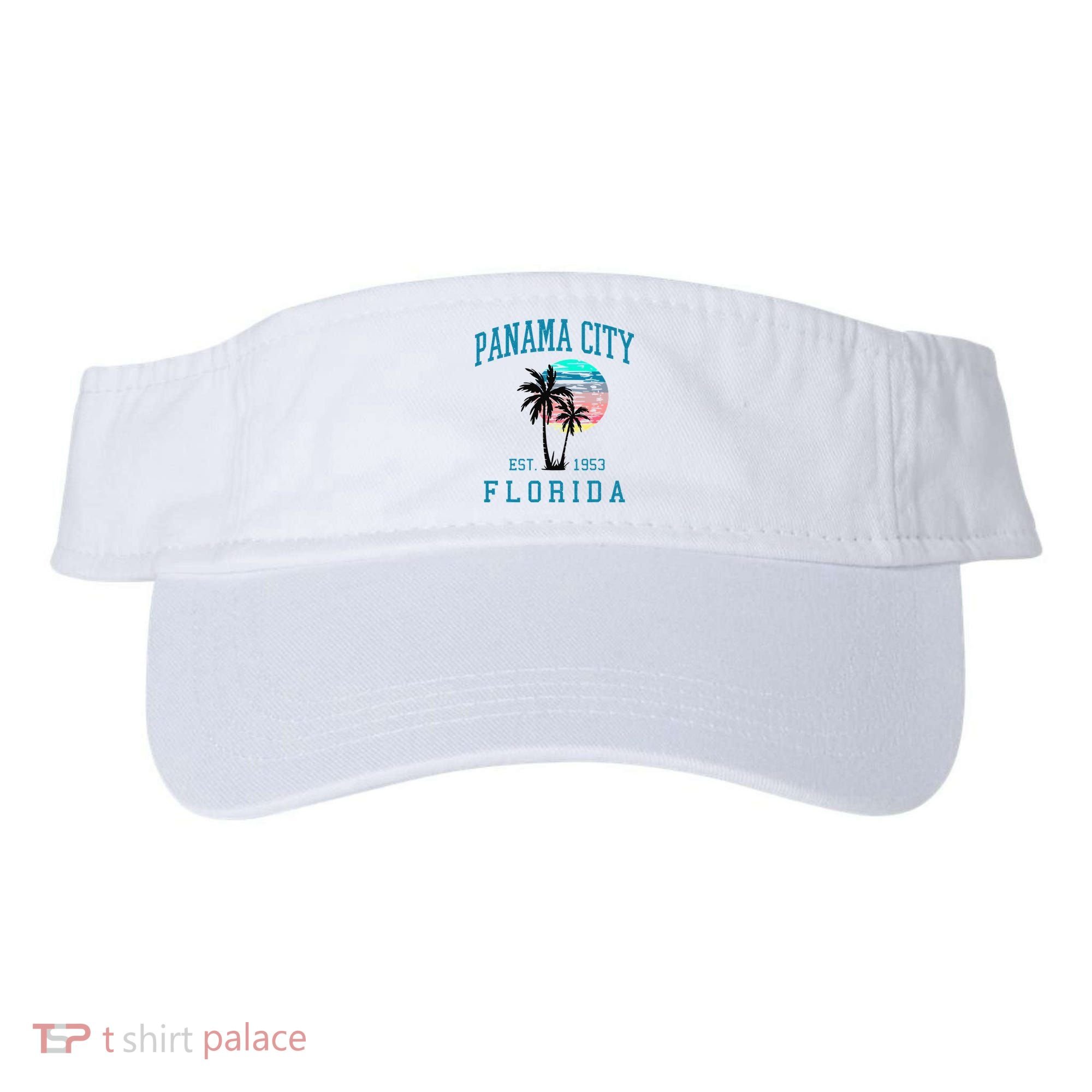 Panama City Florida Spring Vacations Beach Palm Trees Summer Visor