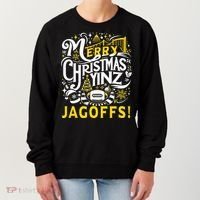 Pittsburgh Christmas Funny Yinz Jagoff Ugly Women's Sweatshirt thumb 0