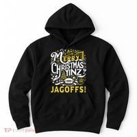 Pittsburgh Christmas Funny Yinz Jagoff Ugly Hoodie thumb 0
