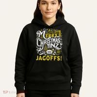 Pittsburgh Christmas Funny Yinz Jagoff Ugly Hoodie thumb 5