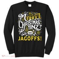 Pittsburgh Christmas Funny Yinz Jagoff Ugly Sweatshirt thumb 0