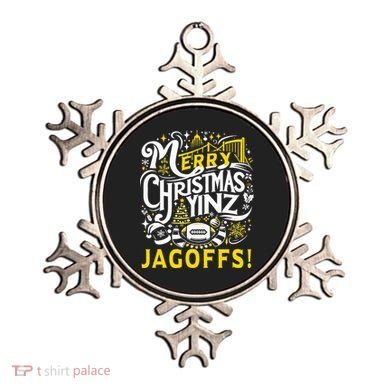 Pittsburgh Christmas Funny Yinz Jagoff Ugly Ornament