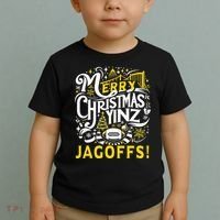 Pittsburgh Christmas Funny Yinz Jagoff Ugly Toddler T-Shirt thumb 2