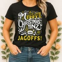 Pittsburgh Christmas Funny Yinz Jagoff Ugly Women's T-Shirt thumb 2