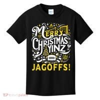 Pittsburgh Christmas Funny Yinz Jagoff Ugly Kids T-Shirt thumb 0