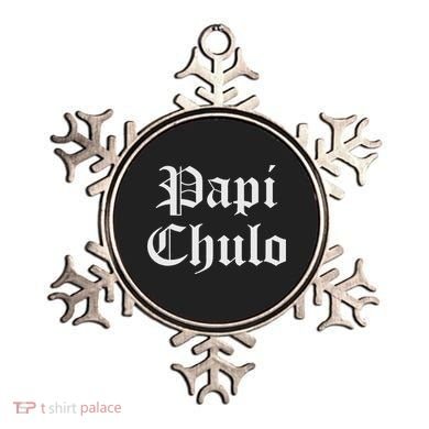 Papi Chulo Funny Mexican Spanish Handsome El Jefe Pimp Daddy Ornament