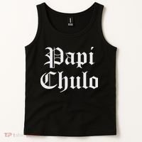 Papi Chulo Funny Mexican Spanish Handsome El Jefe Pimp Daddy Tank Top thumb 2