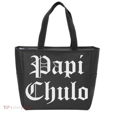 Papi Chulo Funny Mexican Spanish Handsome El Jefe Pimp Daddy Tote Bag