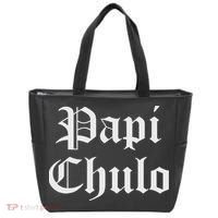 Papi Chulo Funny Mexican Spanish Handsome El Jefe Pimp Daddy Tote Bag thumb 0