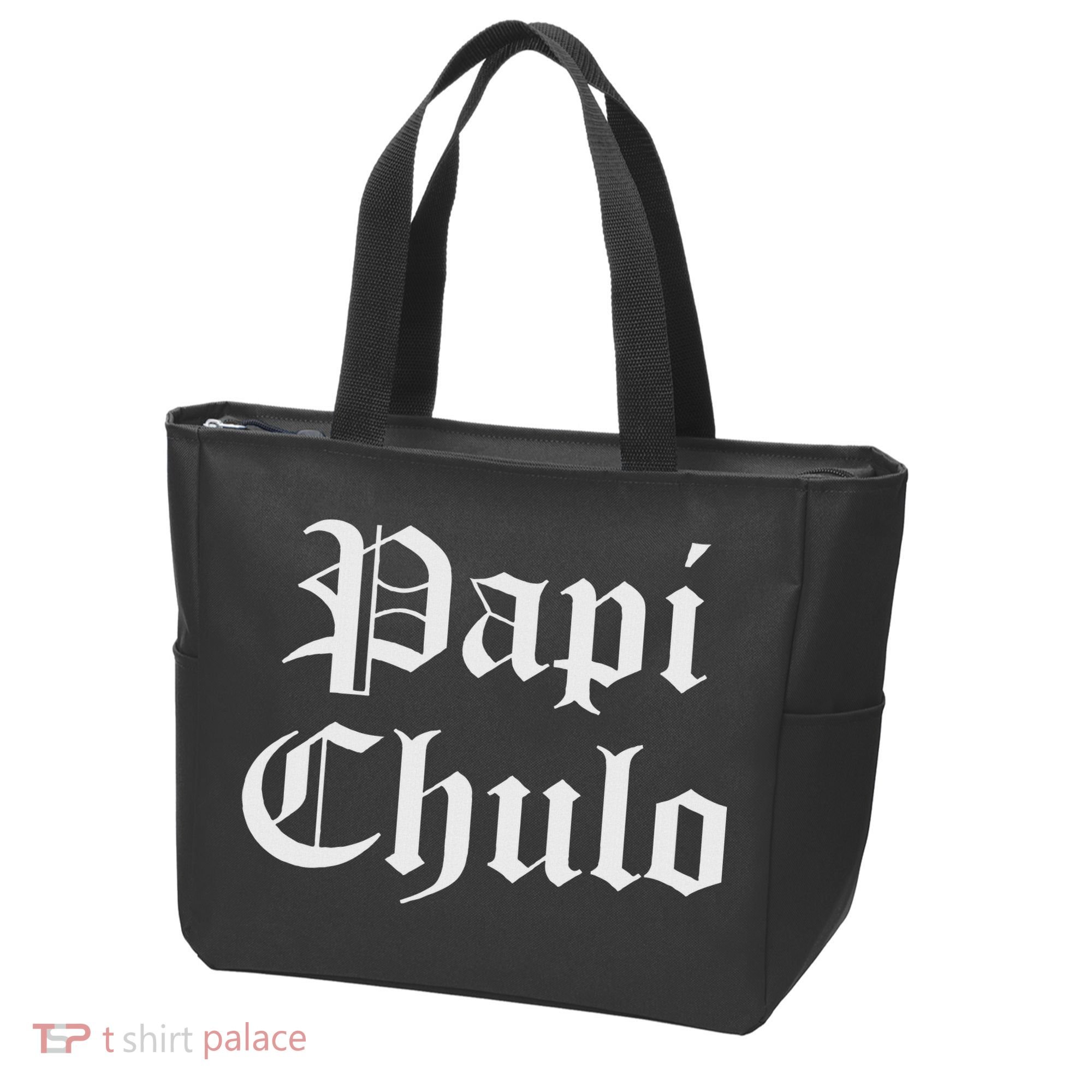 Papi Chulo Funny Mexican Spanish Handsome El Jefe Pimp Daddy Tote Bag