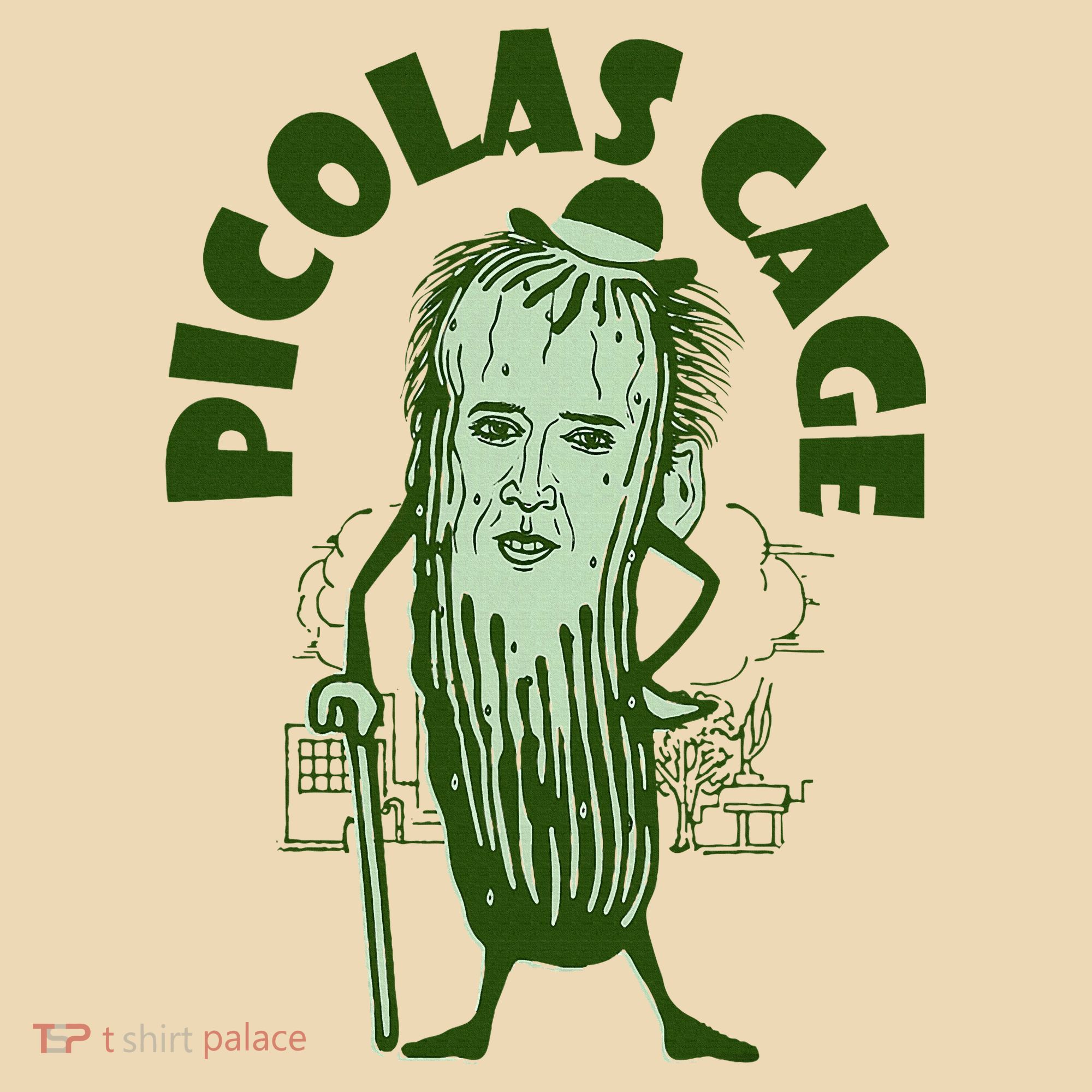 Picolas Cage Funny Cute Tote Bag