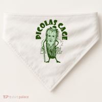 Picolas Cage Funny Cute USA-Made Doggie Bandana thumb 0