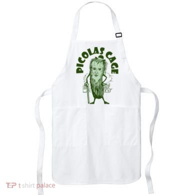 Picolas Cage Funny Cute Apron