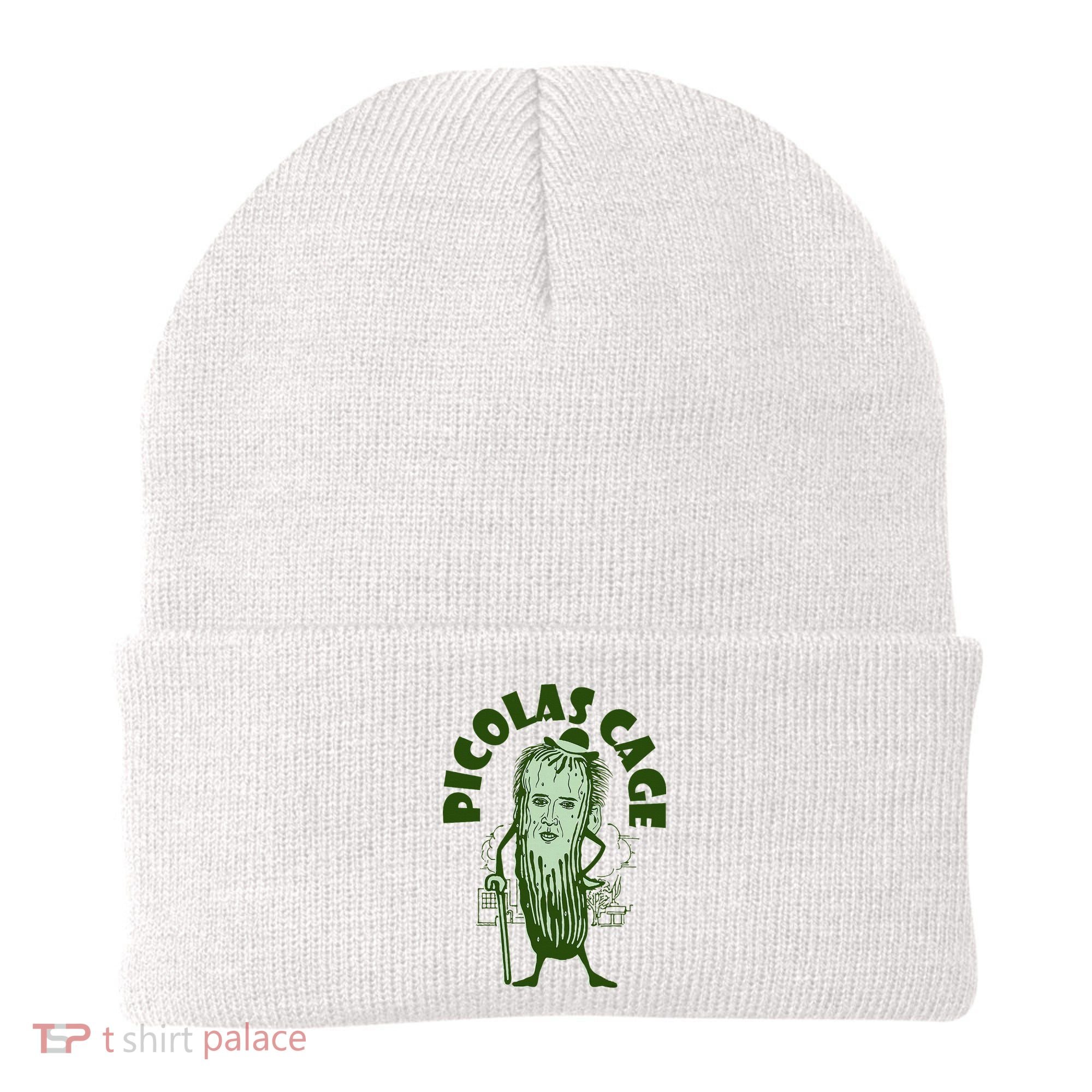 Picolas Cage Funny Cute Beanie