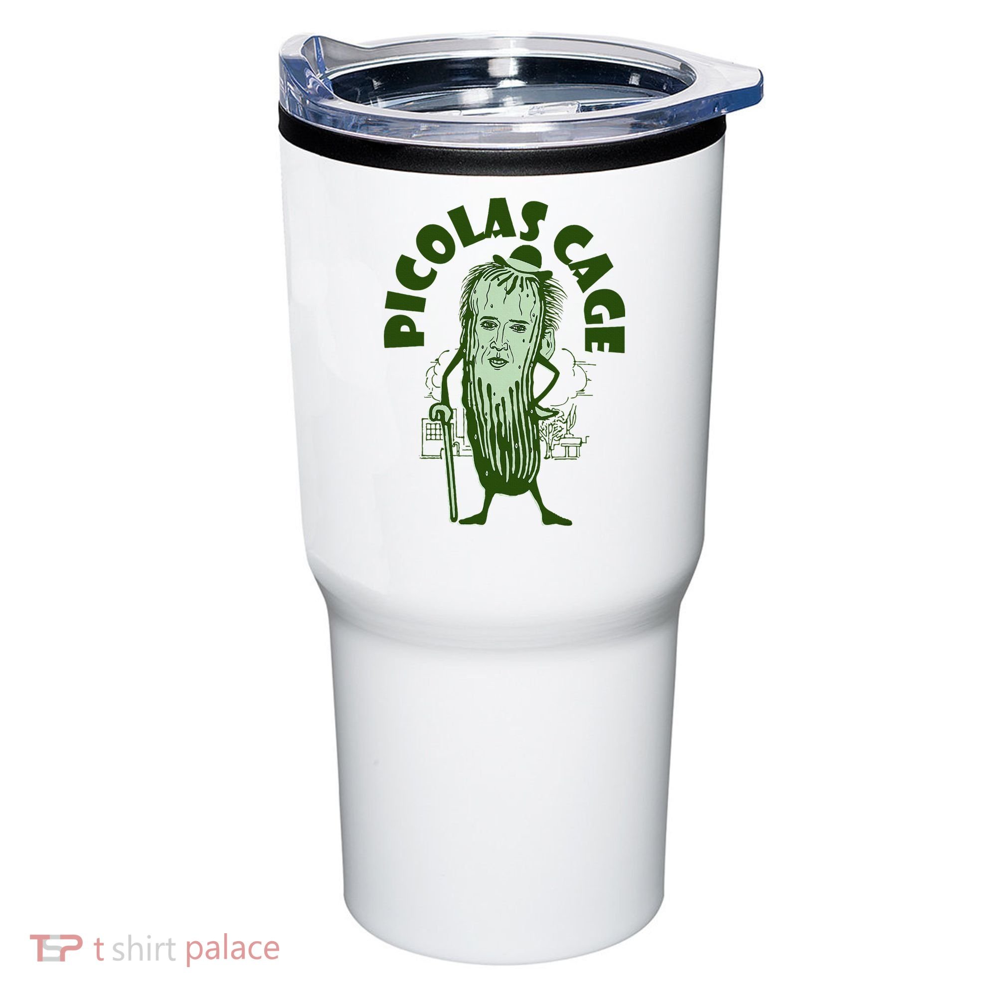 Picolas Cage Funny Cute Tumbler
