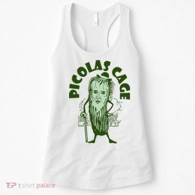 Picolas Cage Funny Cute Women's Tank Top
