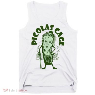Picolas Cage Funny Cute Tank Top