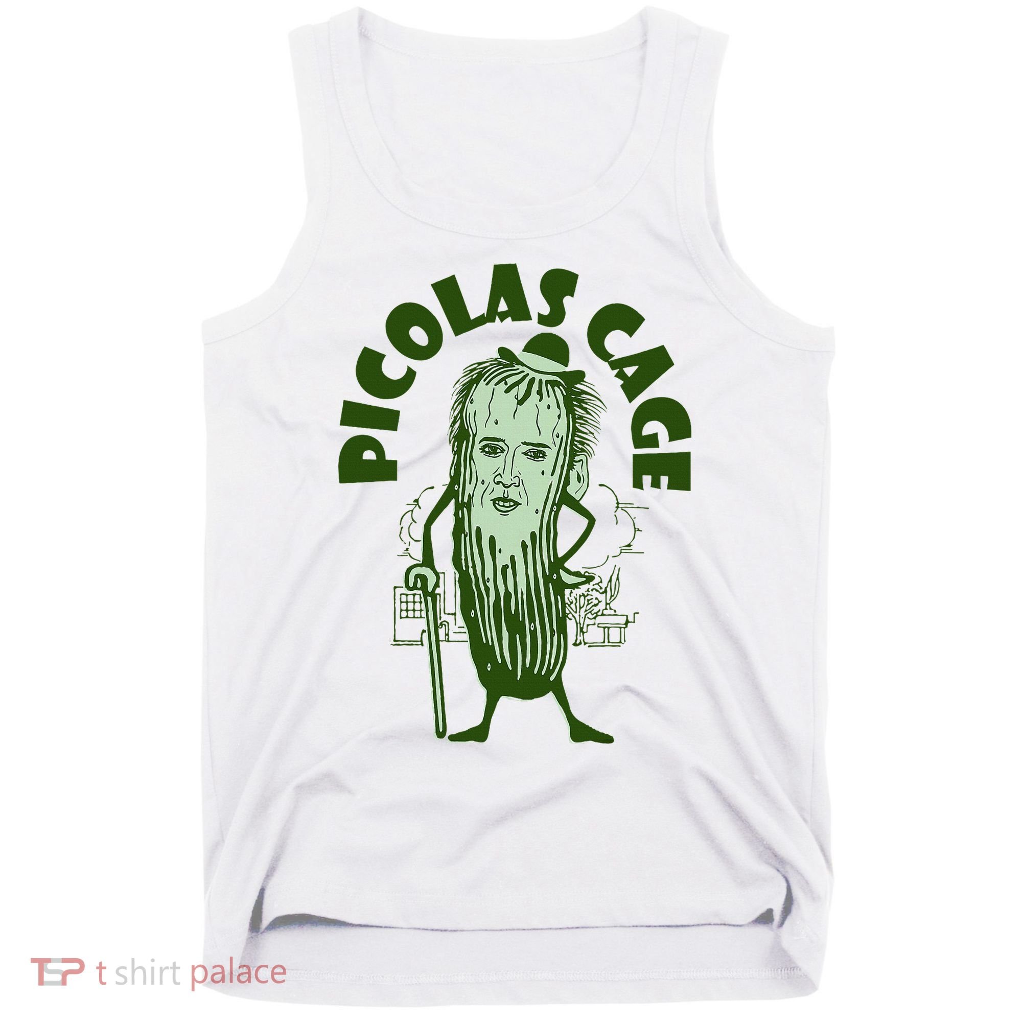 Picolas Cage Funny Cute Tank Top