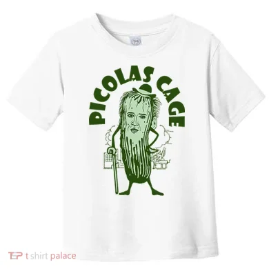 Picolas Cage Funny Cute Toddler T-Shirt