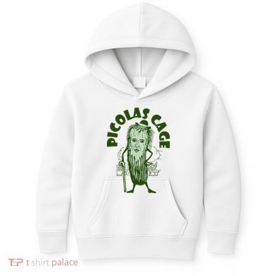 Picolas Cage Funny Cute Kids Hoodie