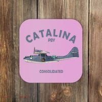 Pby Catalina Flying Boat Seaplane Airplane American Ww2 Coaster thumb 0
