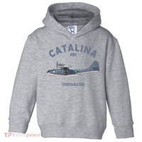 Pby Catalina Flying Boat Seaplane Airplane American Ww2 Toddler Hoodie thumb 0