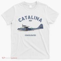 Pby Catalina Flying Boat Seaplane Airplane American Ww2 T-Shirt thumb 0