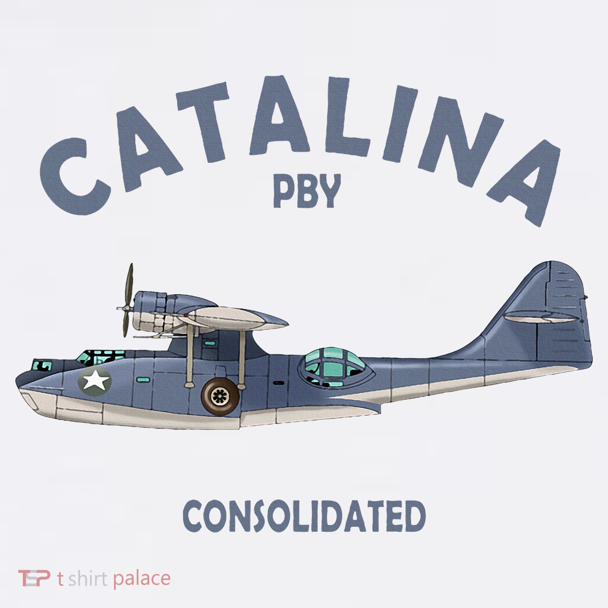 Pby Catalina Flying Boat Seaplane Airplane American Ww2 Women's Tank Top