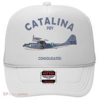 Pby Catalina Flying Boat Seaplane Airplane American Ww2 Hat thumb 0