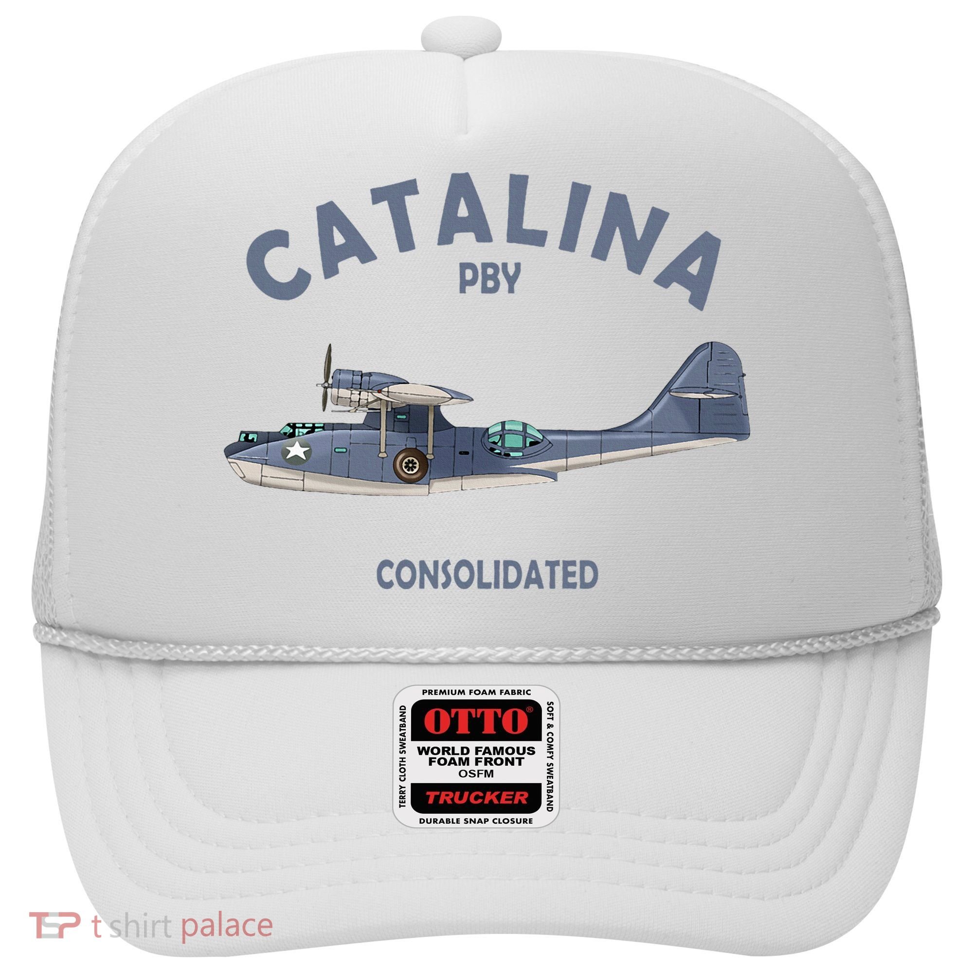 Pby Catalina Flying Boat Seaplane Airplane American Ww2 Hat