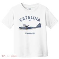 Pby Catalina Flying Boat Seaplane Airplane American Ww2 Toddler T-Shirt thumb 0
