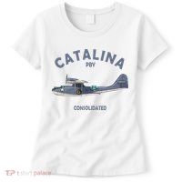 Pby Catalina Flying Boat Seaplane Airplane American Ww2 Women's T-Shirt thumb 0