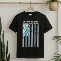 Prostate Cancer Fight Cancer Ribbon T-Shirt thumb 2