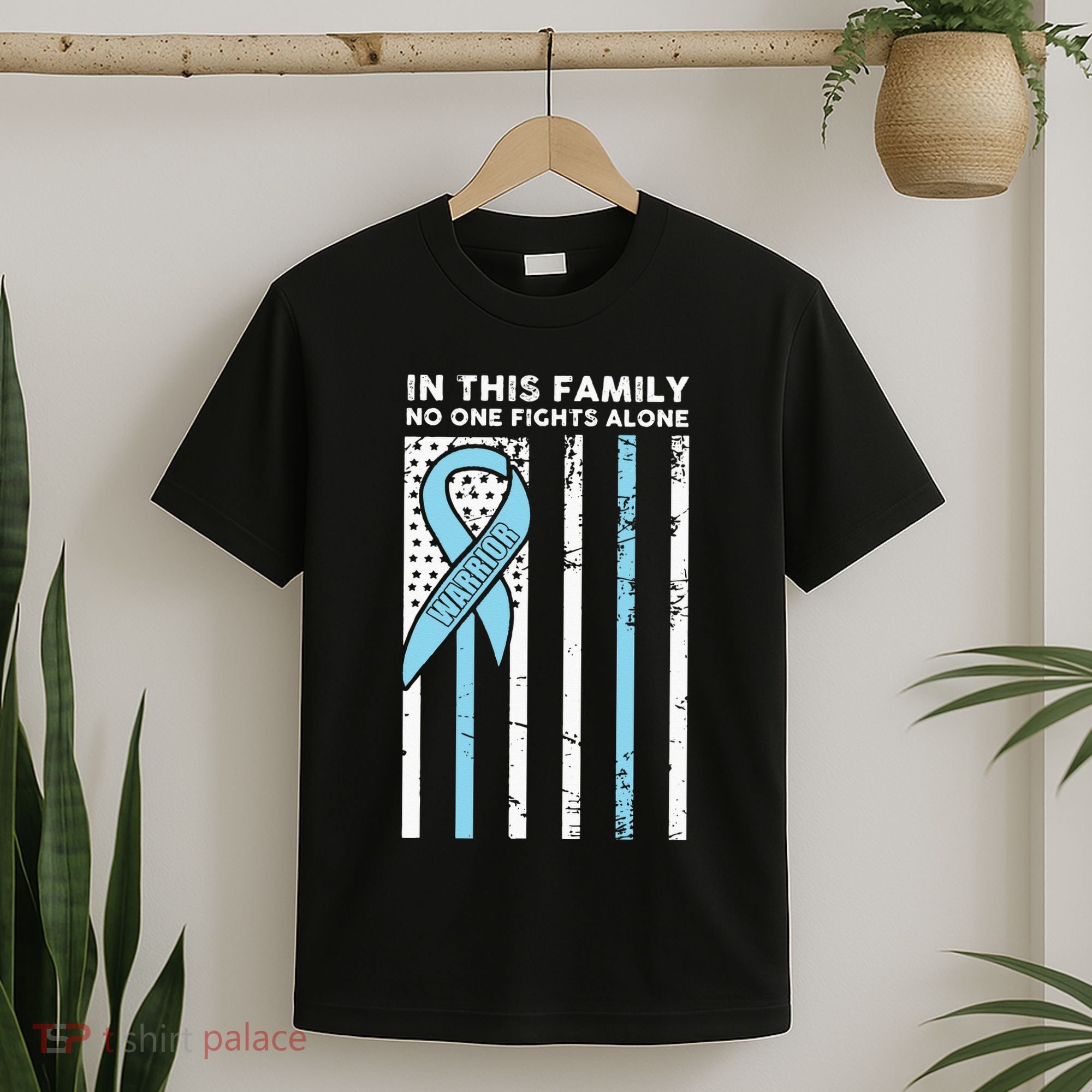 Prostate Cancer Fight Cancer Ribbon T-Shirt