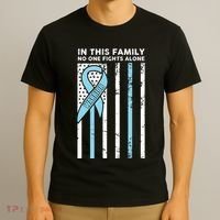 Prostate Cancer Fight Cancer Ribbon T-Shirt thumb 3