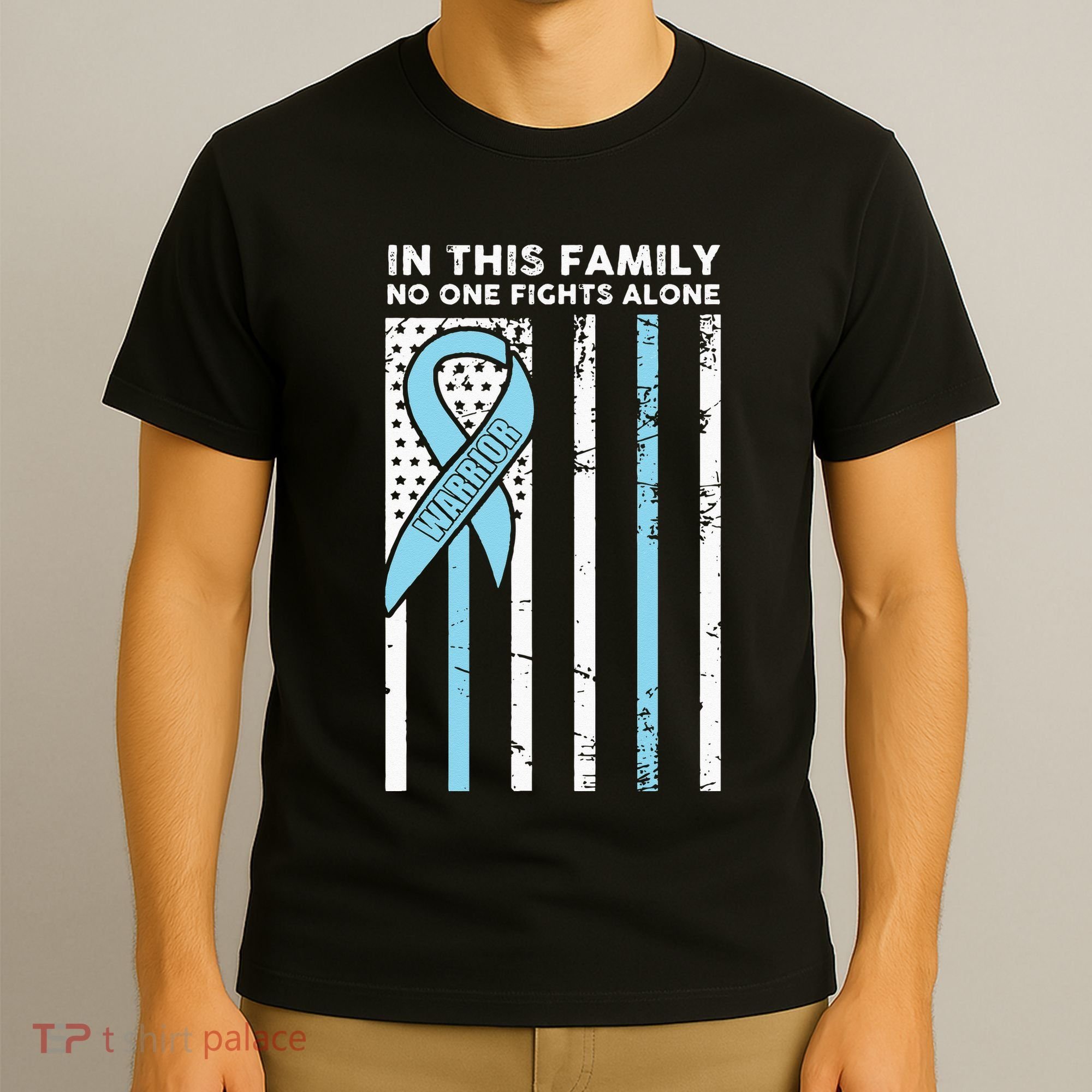 Prostate Cancer Fight Cancer Ribbon T-Shirt