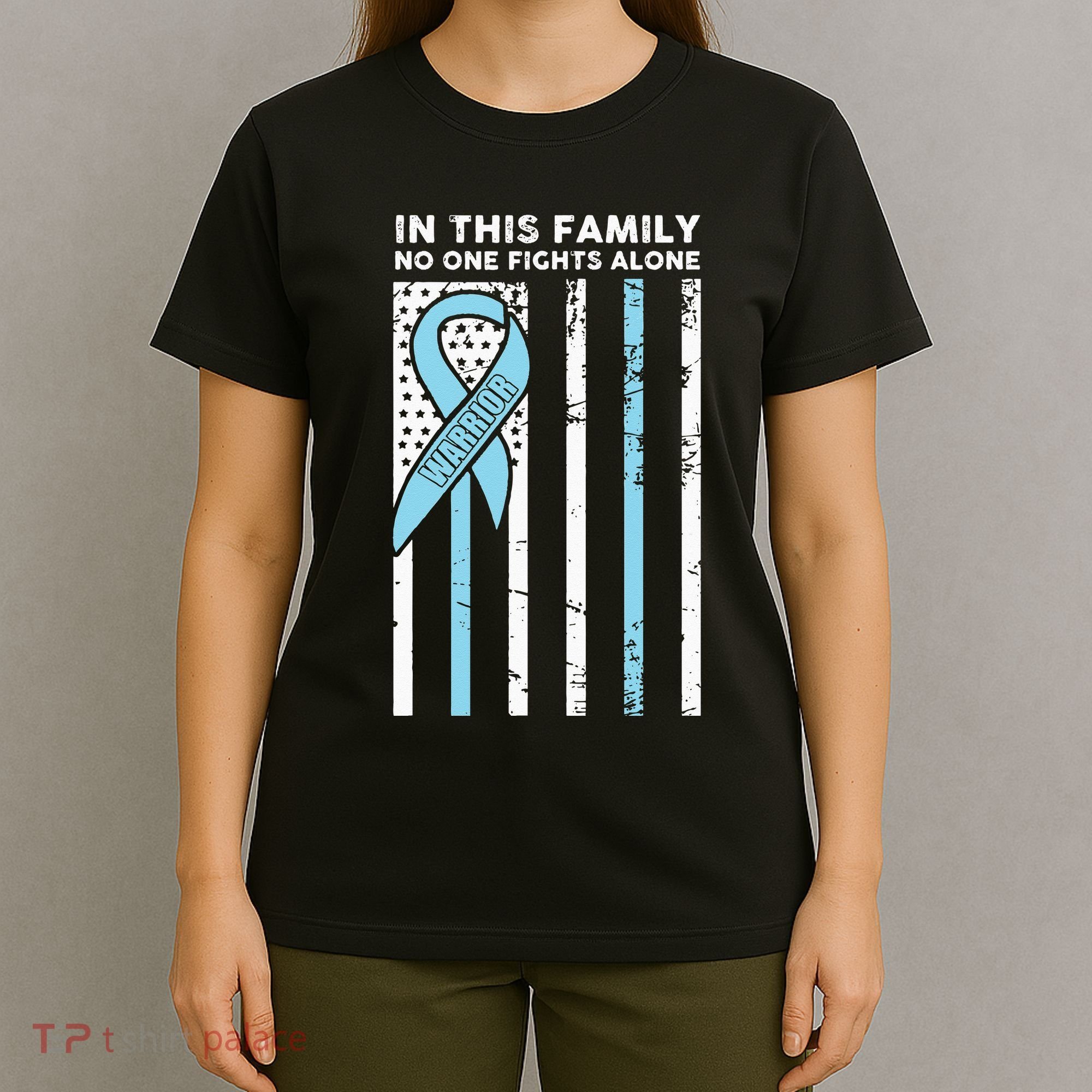 Prostate Cancer Fight Cancer Ribbon T-Shirt