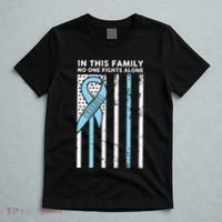 Prostate Cancer Fight Cancer Ribbon T-Shirt thumb 5