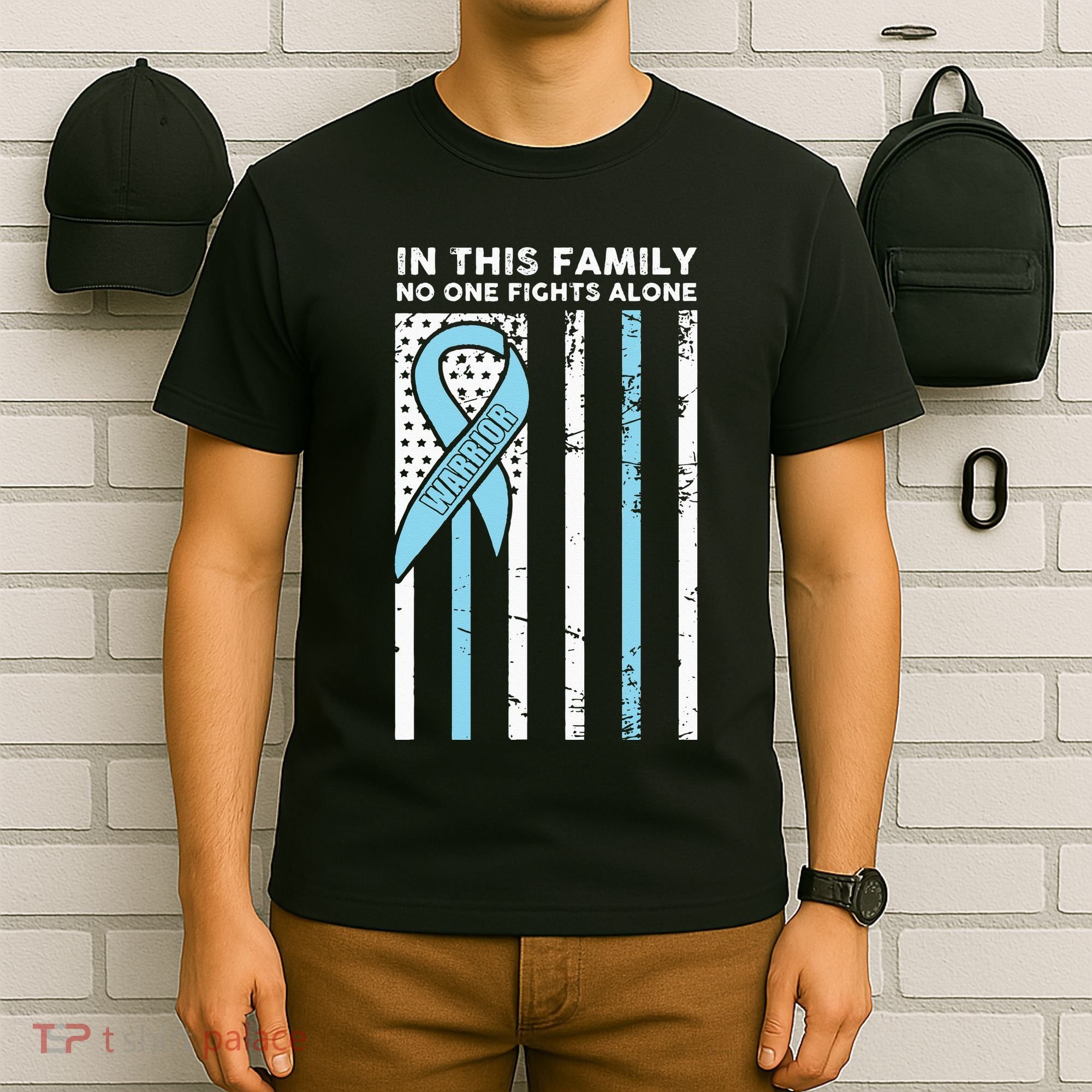 Prostate Cancer Fight Cancer Ribbon T-Shirt