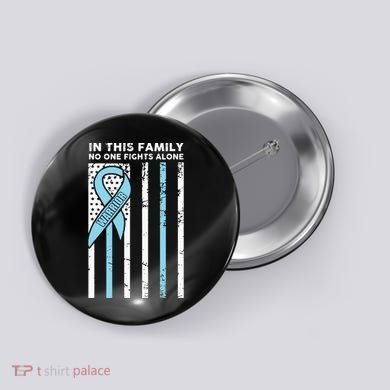 Prostate Cancer Fight Cancer Ribbon Button
