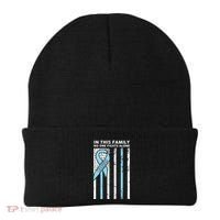 Prostate Cancer Fight Cancer Ribbon Beanie thumb 0